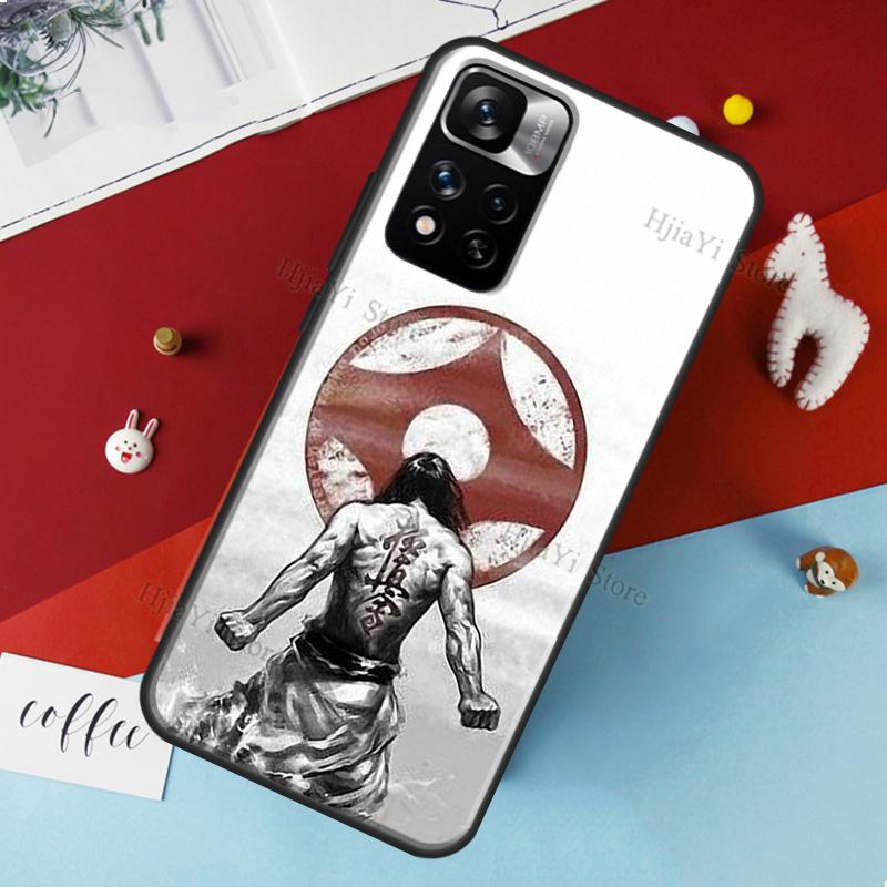 Чехол Oyama Kyokushin Karate для Xiaomi Redmi Note 11 8 9 10 Pro 9S 10S Funda Redmi 10 9 9A 9T 9C, мягкая задняя крышка
