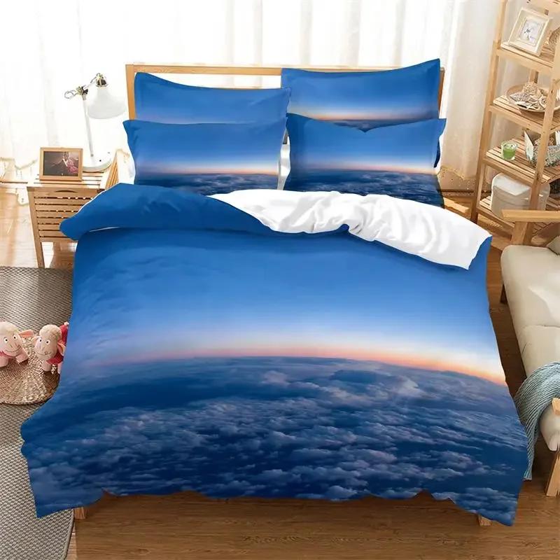 Мультяшная игра Милый Афмау с крыльями Комплект постельного белья для мальчиков и девочек Твин Queen King Size Пододеяльник Наволочка Кровать для мальчиков и девочек Взрослый