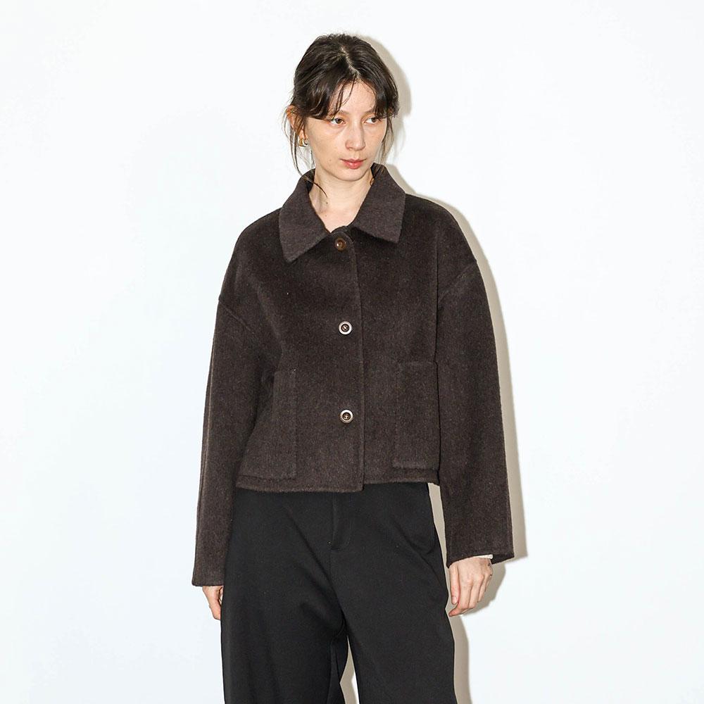 WEDNESDAY DELIGHT Wd_Classic Collar Short Jacket