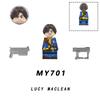 MY801 MY802 MY803   MY804 MY805  Marine LT.Morales James Raynor Tychus Games Bricks Mini Action Figure Toy Building Blocks Gifts