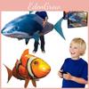 Радиоуправляемая летающая акула рыба-клоун воздушный шар вертолет для детей потрясающая идея для подарка