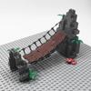 Набор 'Подъемный мост' Горный мост Каменный Классический MOC Детали Кирпичи Детали Конструктор Строительные Блоки Компоненты 6083 23996 63141