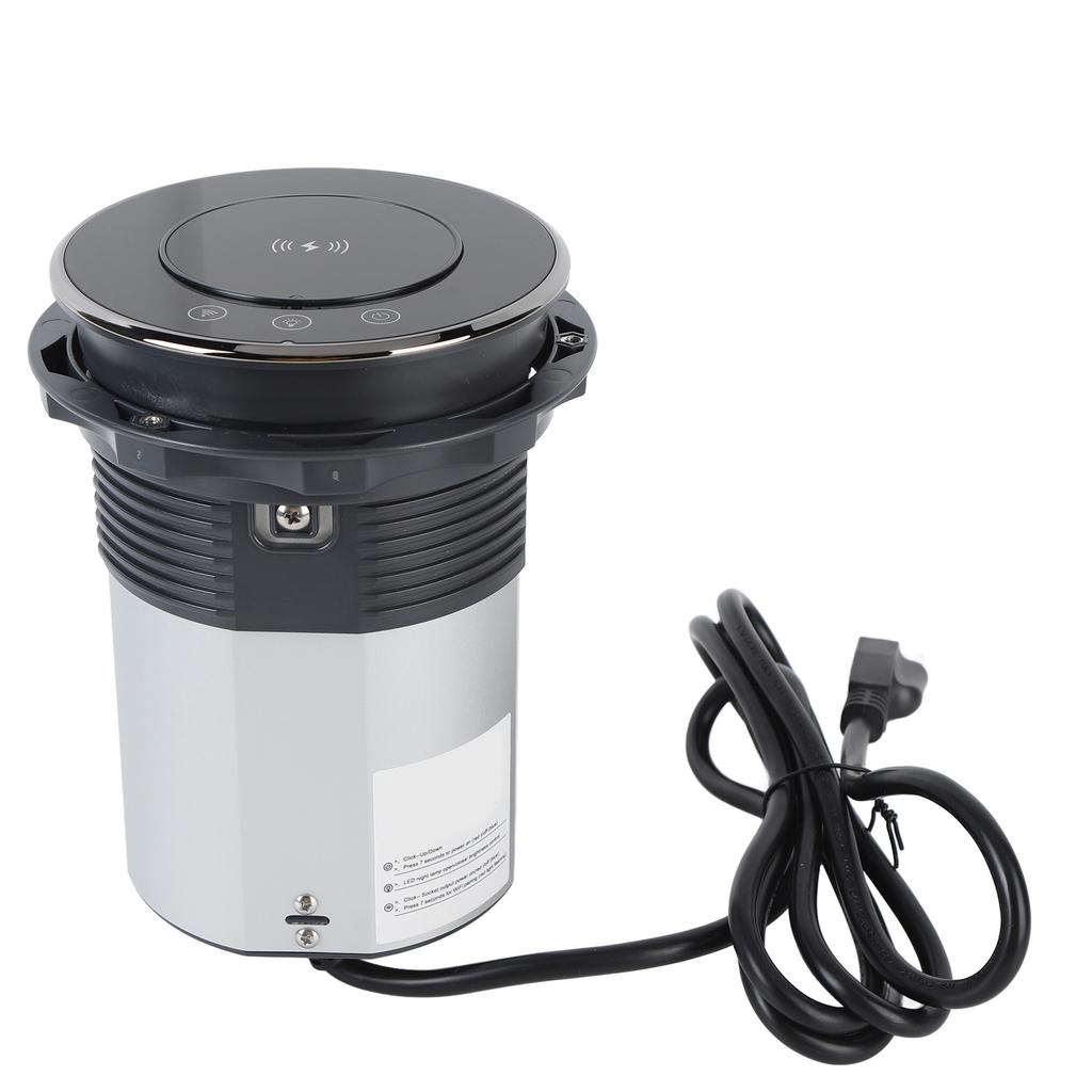 Автоматическая выдвижная розетка с сенсорным управлением WiFi, интеллектуальный выдвижной удлинитель с 3 розетками