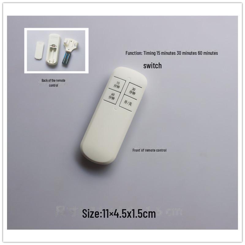 Беспроводной односторонний модуль таймера-выключателя освещения с дистанционным управлением и проникновением радиочастот через стену на расстоянии 315 м - в комплект входит 7-я батарея