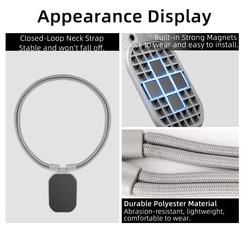 With Lanyard Magnetic Neck Mount Bracket for Insta360 GO Ultra Action Camera Accessories