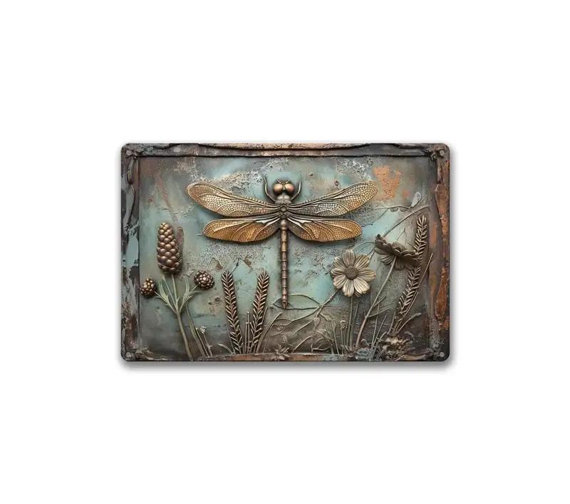 FJ Винтажные металлические жестяные таблички 2D плоская печать Постеры Комната Стена Дом Фермерский дом Декор Украшение комнаты