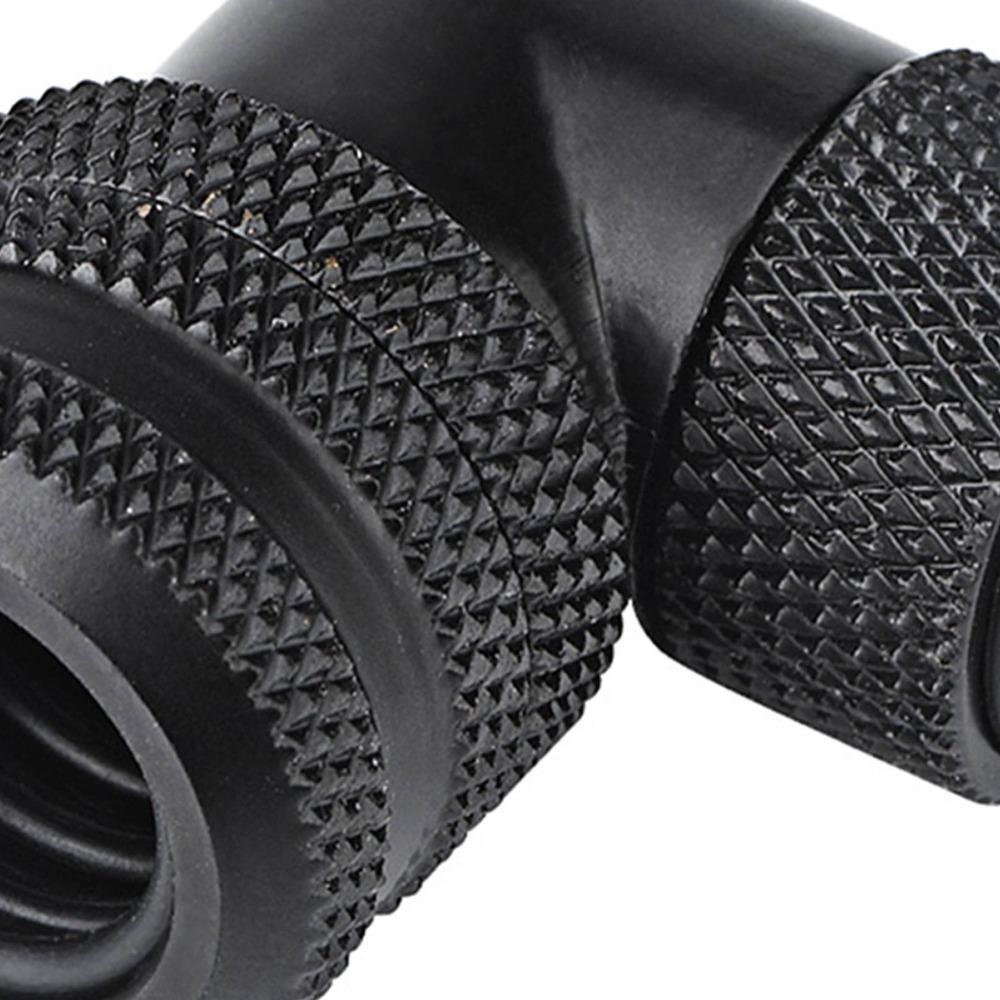 90 Degrees PC Water Cooling Fitting 14MM Brass Fitting Tube Connector Hard Tube Installation