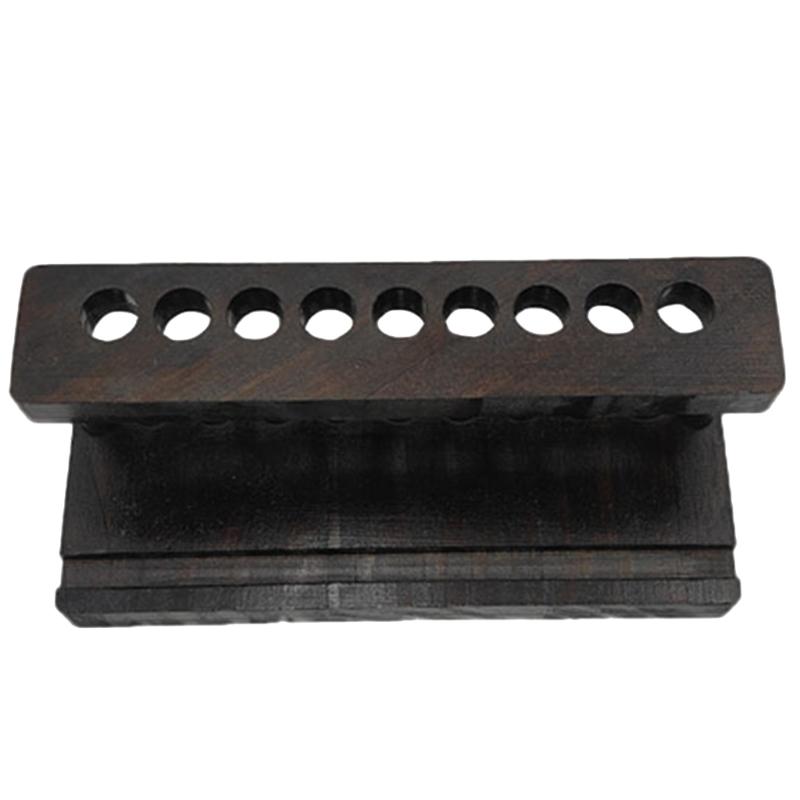 Органайзеры для стола Деревянный держатель для ручек Подставка для телефона Многофункциональный стакан для карандашей с подставкой для телефона Аксессуары для стола