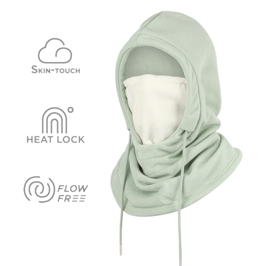 Лыжная маска для мужчин и женщин, зимняя Балаклава, теплая ветрозащитная маска для лица, флисовый капюшон, полный головной убор, шарф, утеплитель для шеи