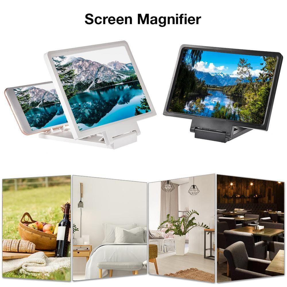 Creative Folding Video Amplifier Screen Magnifier Mobile Phone Holder Enlarged 3D Glass