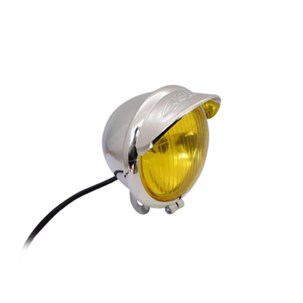 Передний дополнительный фонарь для мотоцикла, черный хром GN 125, боковые фонари, аксессуары, внешняя фара CM 125, боковая