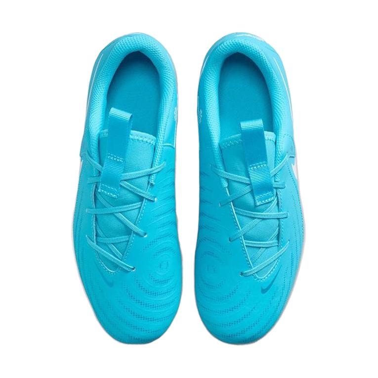 Nike Jr Phantom GX II Academy Comfortable Lightweight Durable Low-Top Kids Soccer Shoes Kids Soccer Shoes Blue FJ2602-400
