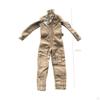 1:6 Action Figures Aviation Uniform 12" Soldier Jumpsuit Outfits Female Doll Clothes