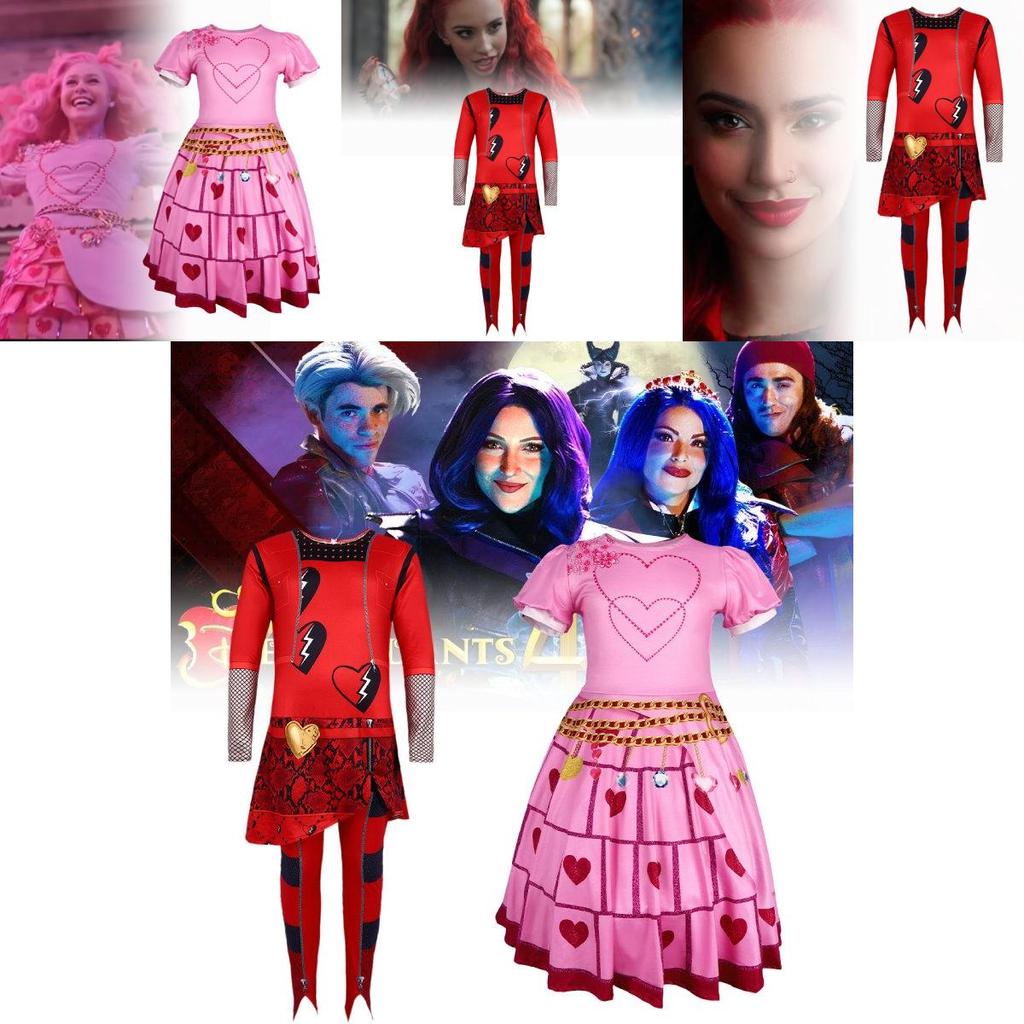 Colorful Comfortable Descendants Cosplay Bodysuit For Halloween Stage Performances