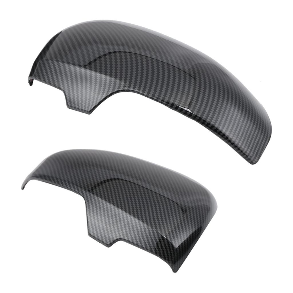2PCS Carbon Fiber Rearview Mirror Covers for Prius Easy Installation 30/Wish/Reiz -