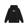 Li Ning X OG Slick Collaboration однотонная толстовка с капюшоном унисекс толстовка черная AWDT443-6