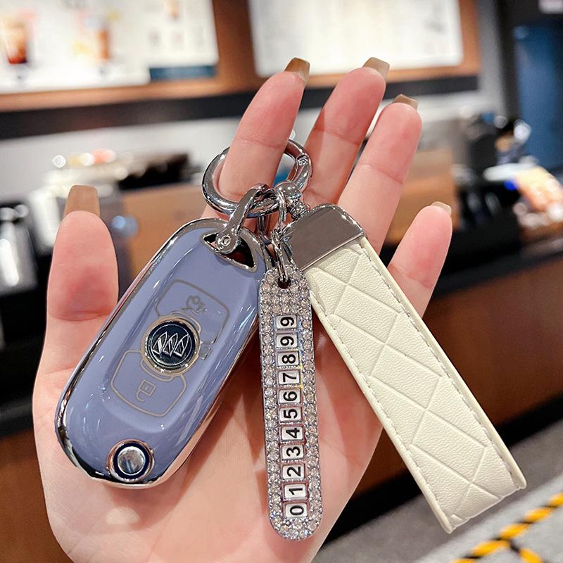 Чехол для ключей Buick Verano, Encore GX, LaCrosse, Regal GS, Excelle, GL6 для женщин
