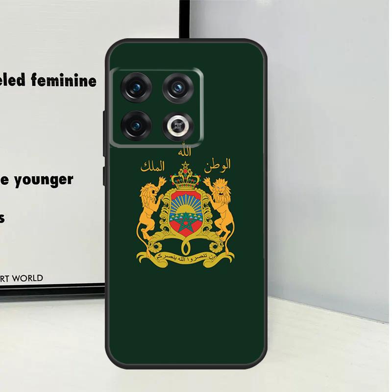 Morocco Flag Passport For OnePlus Nord CE 5 2 3 4 Lite N20 N30 Case For OnePlus 15 13 12 11 10 Pro 10T 12R 13R 13T