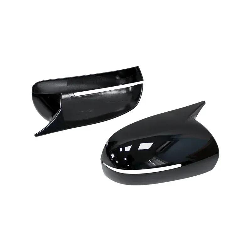 ABS Carbon Fiber Car Body Side Door Rearview Mirror Cover Cap Housing Sticker Trim For Kia Forte K3 Cerato 2010-2018