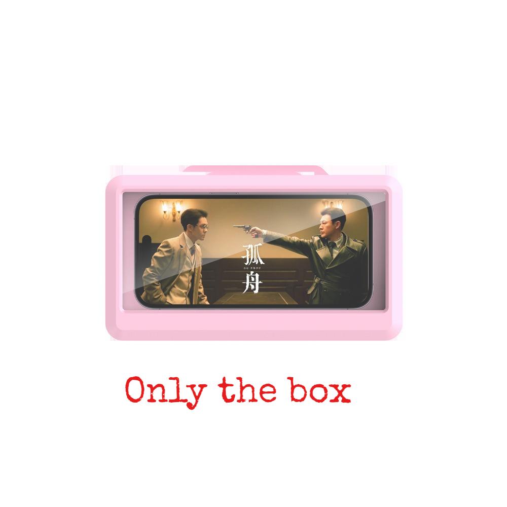 Многофункциональный держатель для мобильного телефона в ванной комнате, водонепроницаемый и защищенный от запотевания, без перфорации, вращающийся, с сенсорным экраном, подставка для мобильного телефона