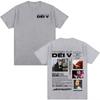 Rapper Dei V Quien Es Dei V Tour 2025 Tshirts Unisex Wounisex Vintage Hip Hop Music Tshirt Unisex Oneck Oversized T Shirt