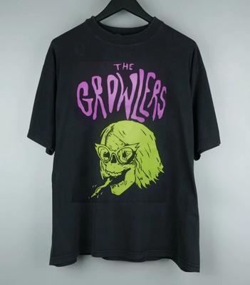 Редкая хлопковая футболка The Growlers Europe Tour Подарок для фаната Размеры от S до 5XL Футболка