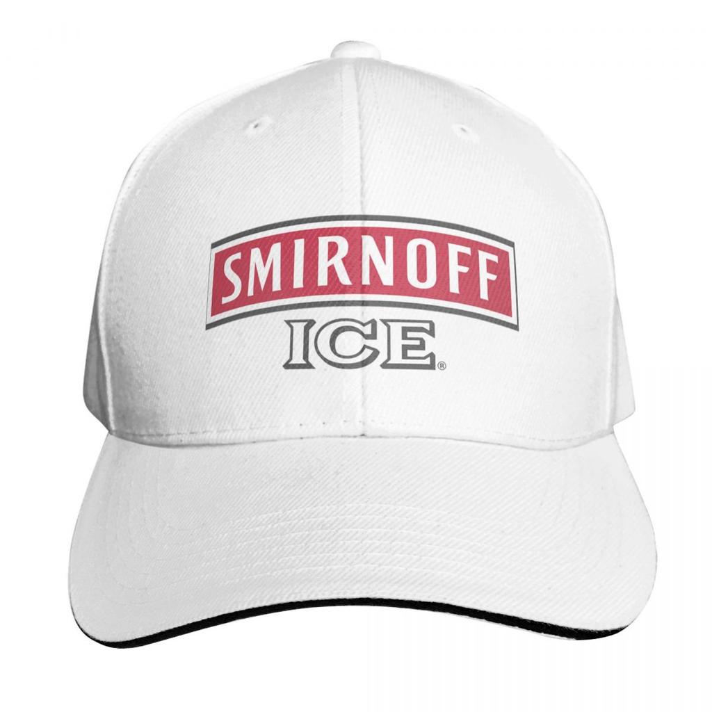 Smirnoff Ice Logo Baseball Cap custom Hat Brand Unisex cap Kids Hat hiking hat Unisexs Womens