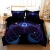 3D Aries Duvet Cover Set Twelve Constellations Bedding Set For Teens Kids Dorm Decor Microfiber Exotic Abstract Art Quilt Cover