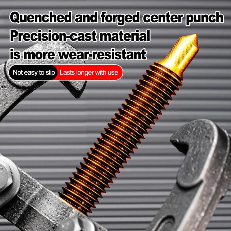 Gear Puller 3/4/6/8 Inch 3 Jaw 2 Jaw Reversible Pulley Remover Tool Bearing Flywheel Removal Kit Heavy Duty Professional Grade