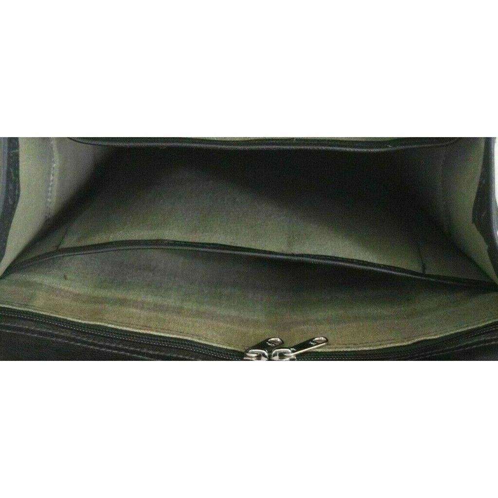 Мужская сумка через плечо из натуральной козьей кожи, винтажная черная сумка для ноутбука, портфель