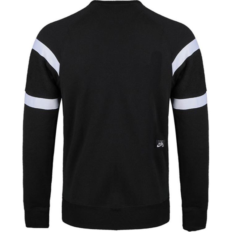 Nike Sweatshirts Men's Black Crew Neck Moderate Regular AT3417-010