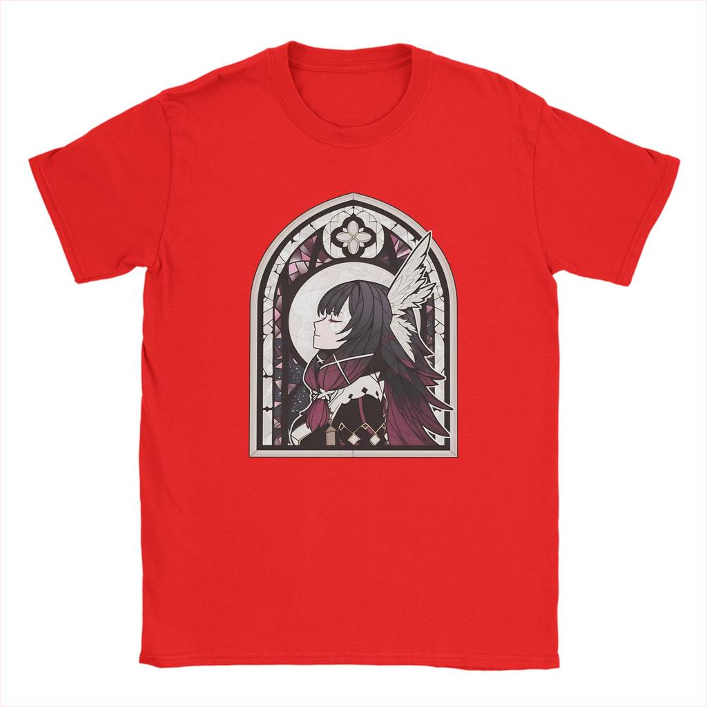 Genshin Impacts TShirt Unisex Casual Pure Cotton Tees Crewneck Short Sleeve T Shirts Gift Idea Tops