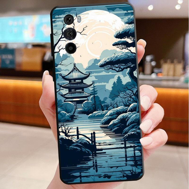 Japanese Landscapes Mount Fuji Phone Case For Motorola Edge 60 50 40 Pro 60 50 40 30 Ultra Neo Fusion Moto G Play G Stylus G