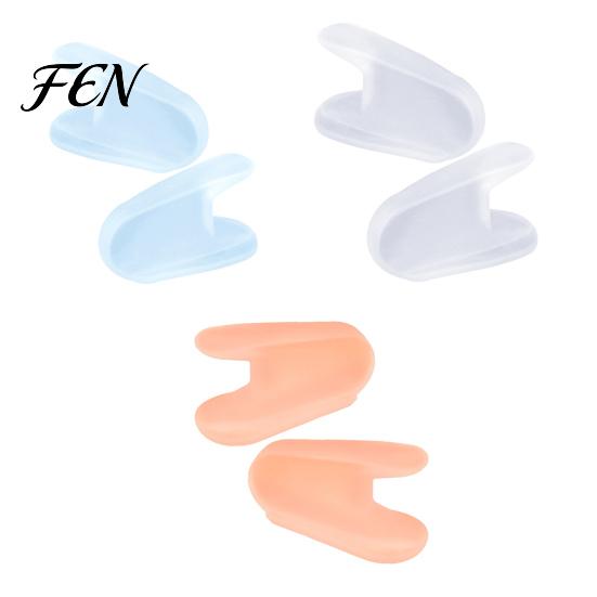 Daily Wear Toe Separator 2PCS Gel Separator, Soft Flared Spreader Straightener, Ultra-Thin Non-Slip Non-slip Comfortable Bunion Corrector, for