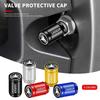 BAL1 4PCS Metal Car Tire Valve Caps Decor Dust-proof Auto Sports Emblem For Mercedes Benz W211 W204 W210 CLA GLA Auto Accessories