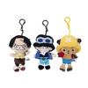 One Piece Луффи и Чоппер Брелок Плюшевая Кукла - Аниме Мультяшный Аксессуар