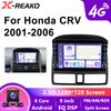 Мультимедийный проигрыватель с Android 13 и GPS 4G 8Core для автомагнитолы Honda с беспроводным Carplay WIFI DSP для Honda CRV CR-V 2 2001 2002 2003-2006