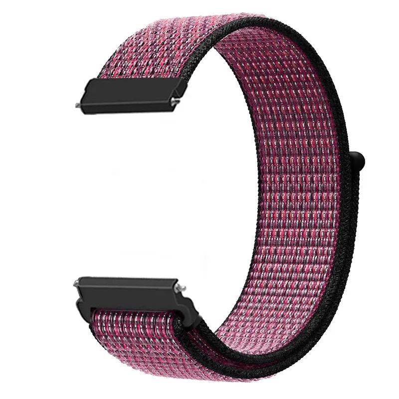 Нейлоновый ремешок-петля 20 мм 22 мм для COROS APEX 4 42 мм PACE 4/3 Браслет Suunto Vertical 2 Race 2 S Run Ocean CMF Watch 3 2 Pro Ремешок