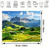 Multi functional polyester mountain tapestry - the perfect choice for living room, bedroom decoration, and party wall art