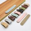 Leather Handle for Cabinet, Drawer, Wine Box, and More - Zinc Alloy Accents