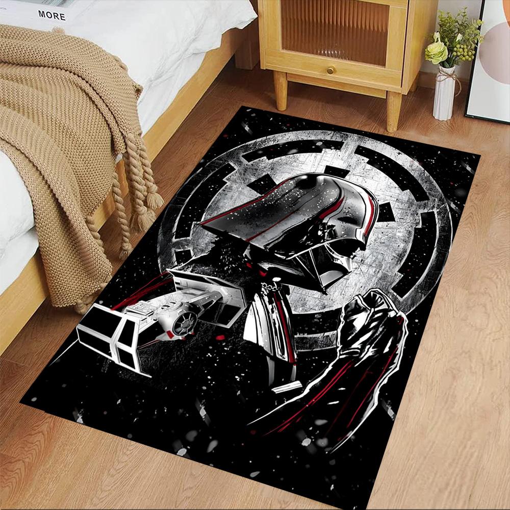 Star Wars Floor Rug Office Rug Suitable for Bedrooms Playrooms Decorate room Living Rooms Anti-slip Rug Office home decor Best for Christmas