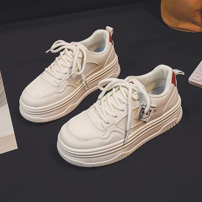 Летняя новая платформа повышенная легкая обувь сетчатая дышащая универсальная сетчатая поверхность обувь студенческая повседневная обувь обувь для сноубординга