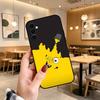 Animation S-Sponge Funny Z-Bob Phone Case Black Silicone Soft For Samsung Galaxy A73,A72,A71,A70,A53,A52,A51