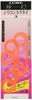 Gamakatsu Sakuragen Silicone Tie (Short Curly) 19208 Orange #5 (3 Pieces)