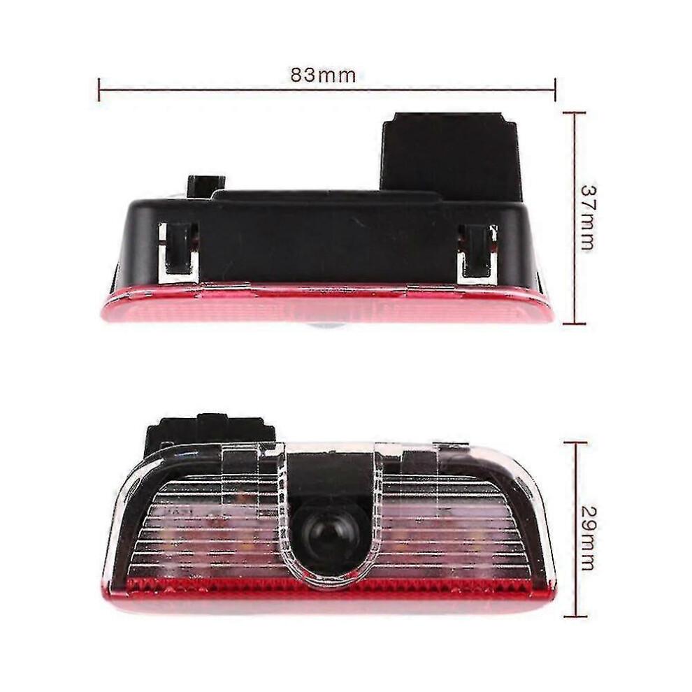 2pcs Welcome Logo Laser Car Door Light Projector Lamp Led Courtesy Light For Skoda Superb 2009-2018 Mk2 Mk3 Superb Accessories