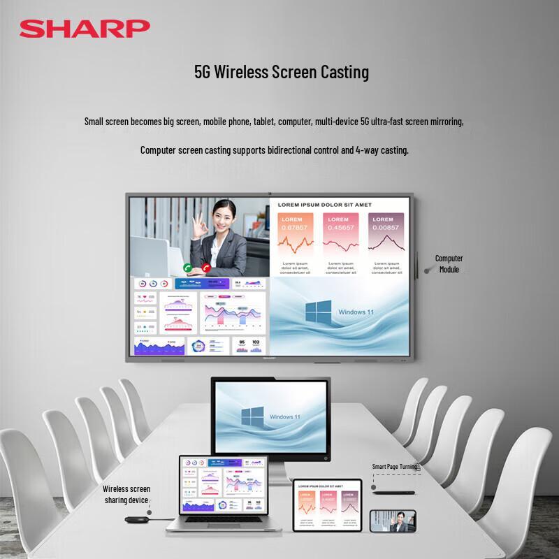 Sharp Smart Interactive Flat Panel (CN version)