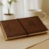 Leather Journal Family Adventure Book Brown 80 Pages