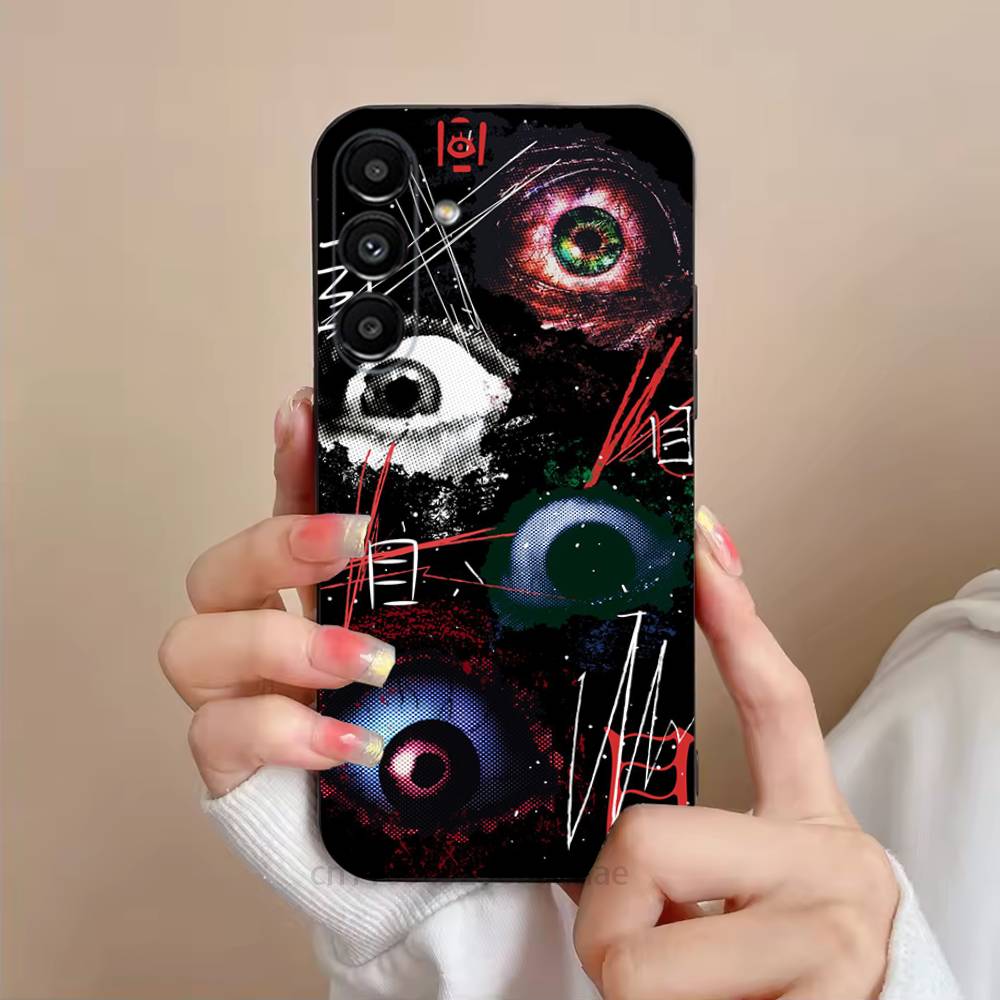 Чехол для телефона AHS American Horror Story для Samsung S25,24,23,22,21,S20,Ultra,Plus,FE Черный Мягкий Чехол