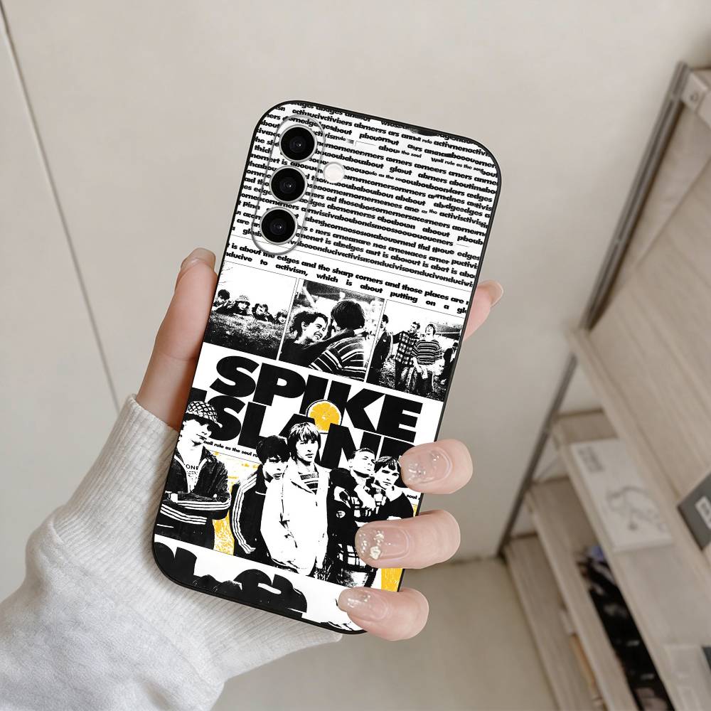 Чехол для телефона с изображением альтернативной рок-группы The Stone Roses для Samsung Galaxy A73, A72, A71, A70, A53, A52, A51, Другие, Мягкий черный чехол
