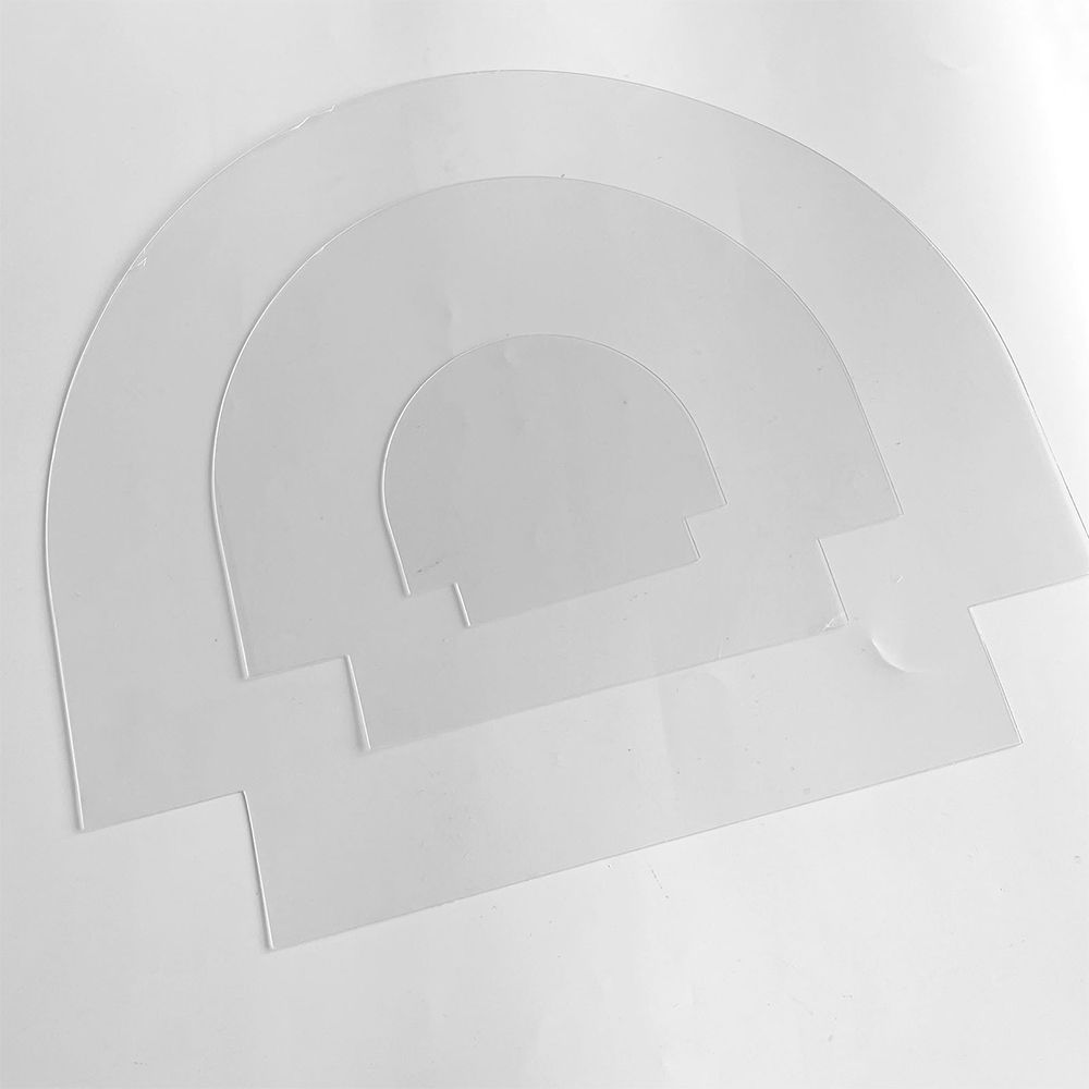 Шаблон для квилтинга DIY, шаблон милого узора сумки, шаблон для вырезания, швейная линейка, шаблон для шитья кошельков